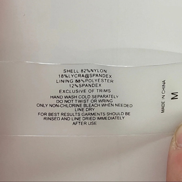 EUC Ensasa one piece hot pink swimsuit swimwear M - Picture 4 of 6